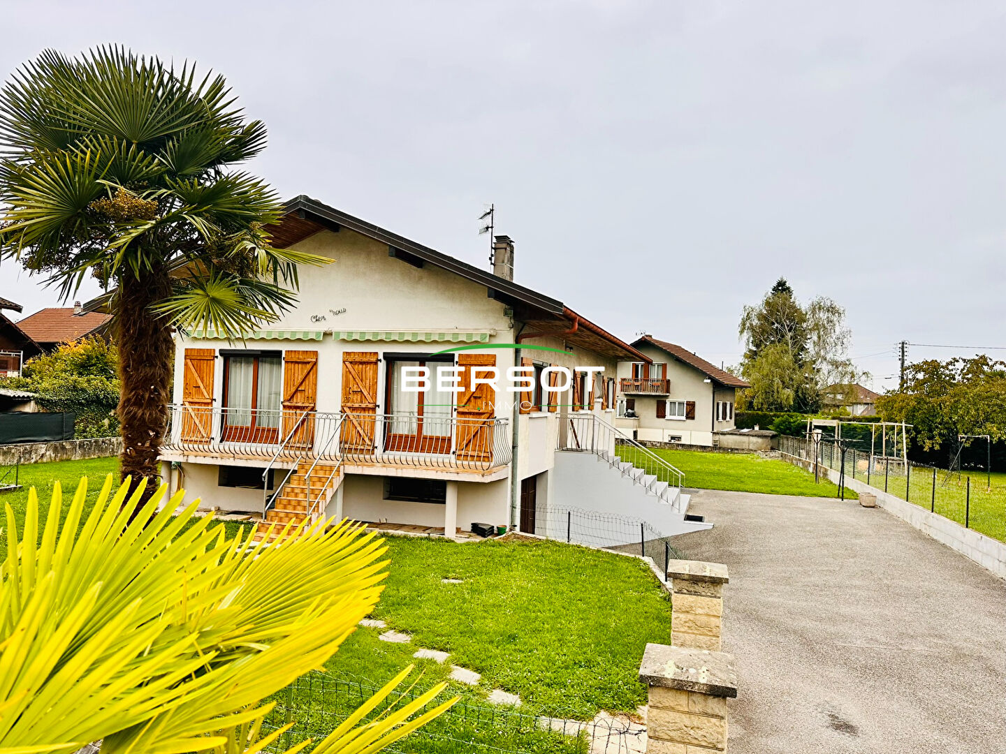 Maison plain pied avec grand terrain à THONON LES BAINS