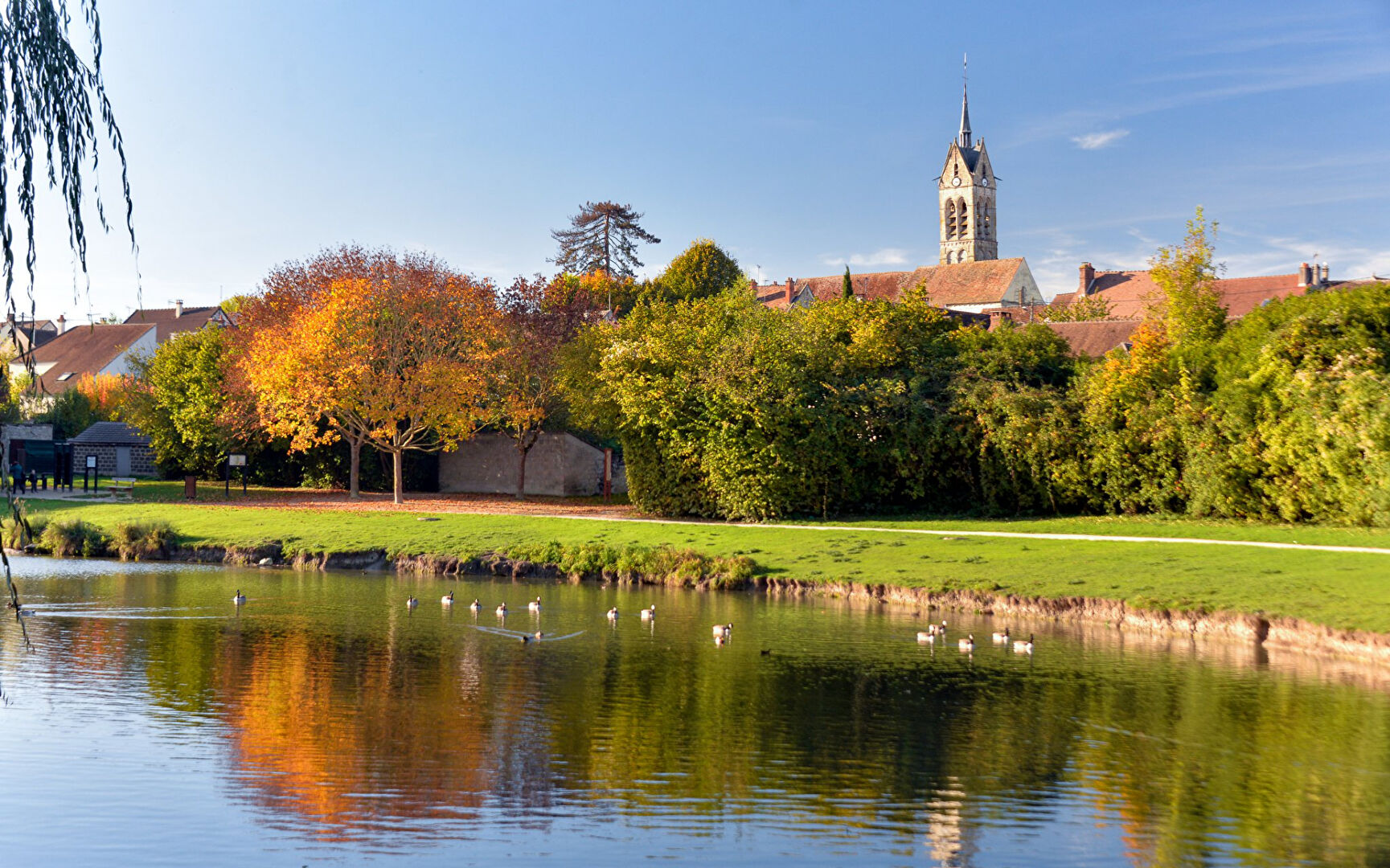 Photo Terrain Le Chatelet En Brie 3160 m2 image 2/6