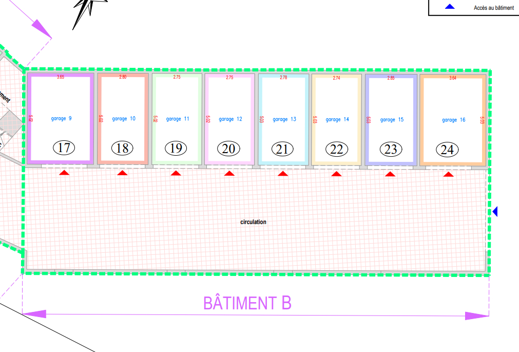 REF 6968 - GARAGE A VENDRE - ST AVE A 7 MIN DU BOURG  A PIED