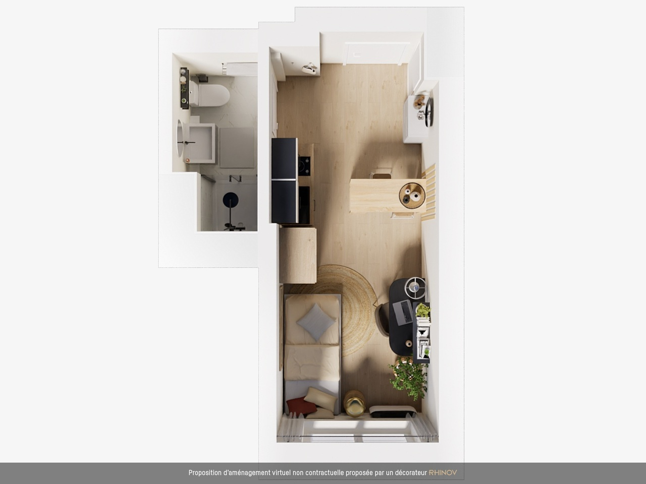 Photo Appartement type studio à vendre - Vannes image 4/5