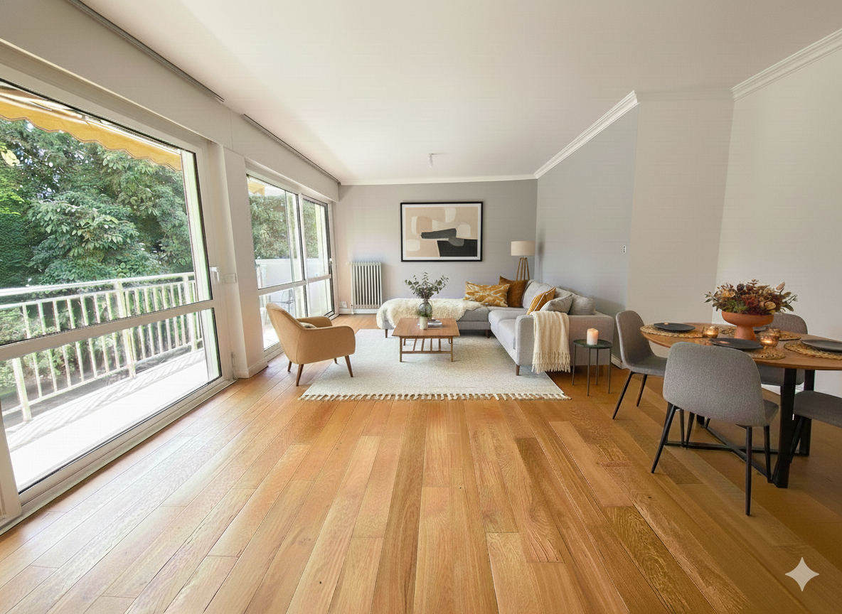 T4 centre-ville - ascenseur- garage- cave - balcon