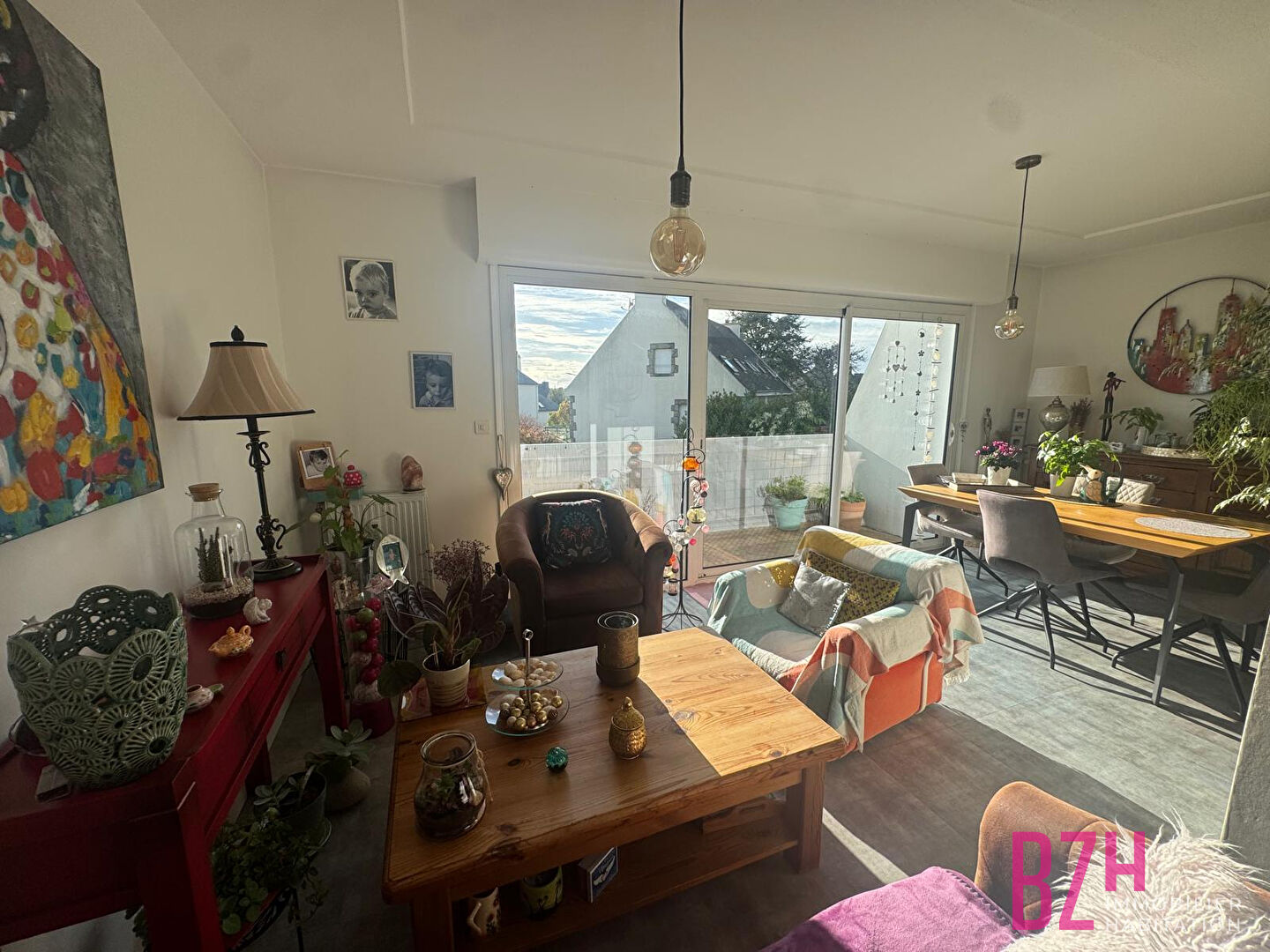 Appartement Vannes  3 pièce(s) 62.30 m2 - parking - balcons - cave