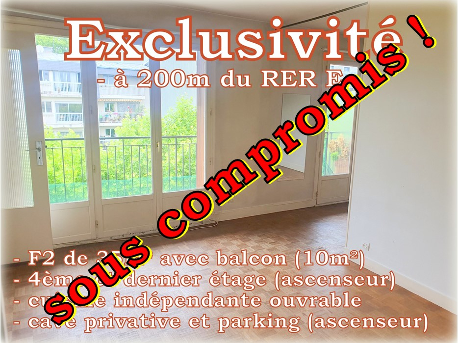 Appartement Le Raincy 2 pièce(s) 35 m2