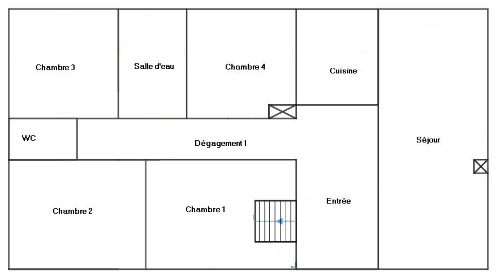 Photo Maison à rénover Vern Sur Seiche 5 pièce(s), 96 m2 image 4/6