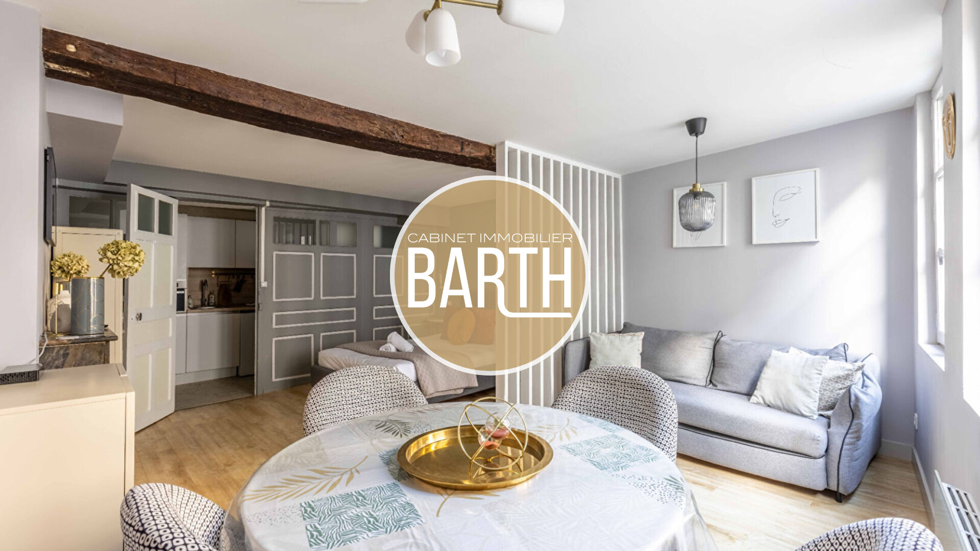 APPARTEMENT T1bis- 32m2 - LES LICES - PALAIS DES CONGRÈS