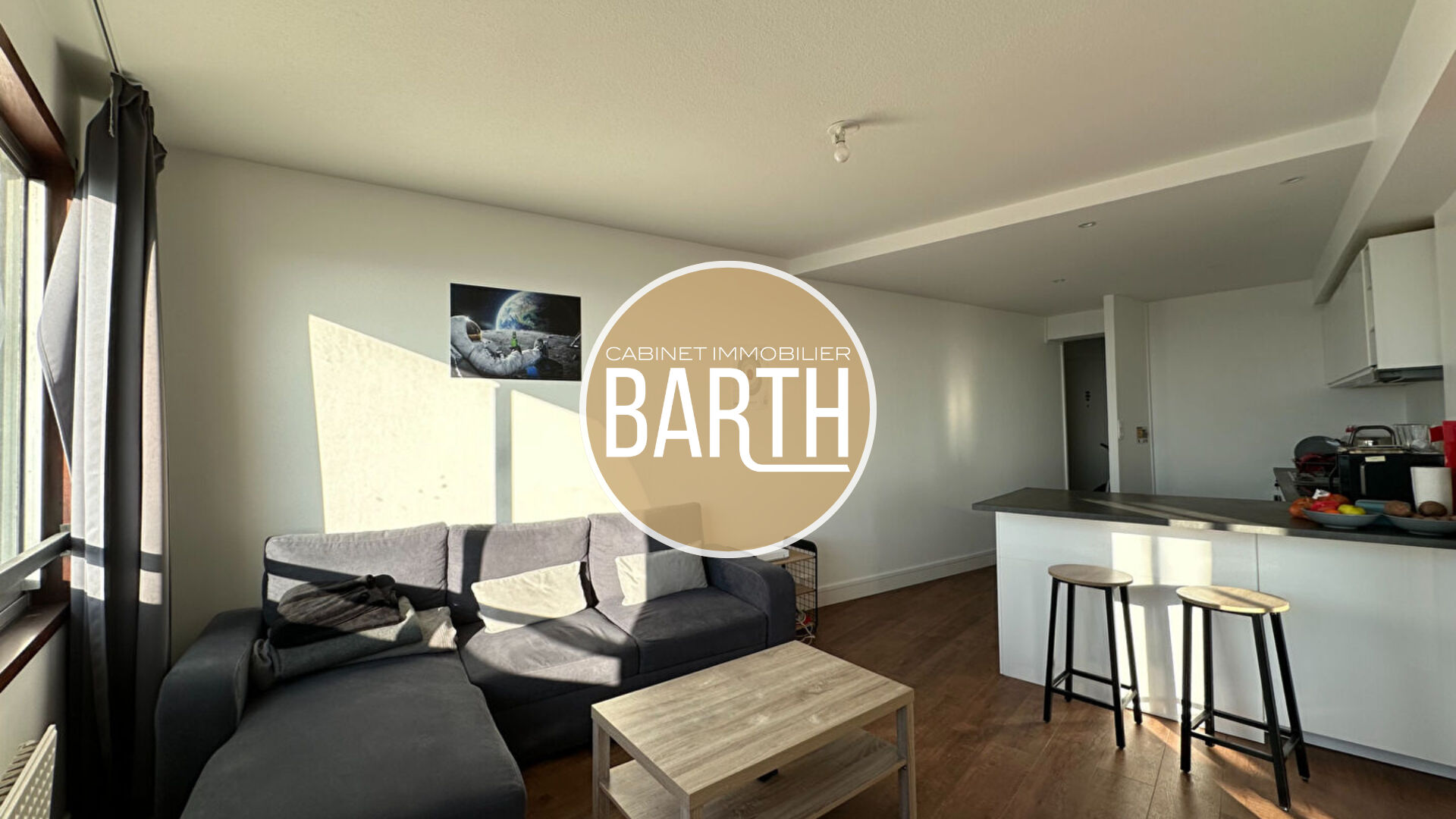 APPARTEMENT T2 - 42,13m2 - CENTRE VILLE - QUARTIER BOURG-L'EVEQUE / LE MAIL - LES HORIZONS  - RENNES