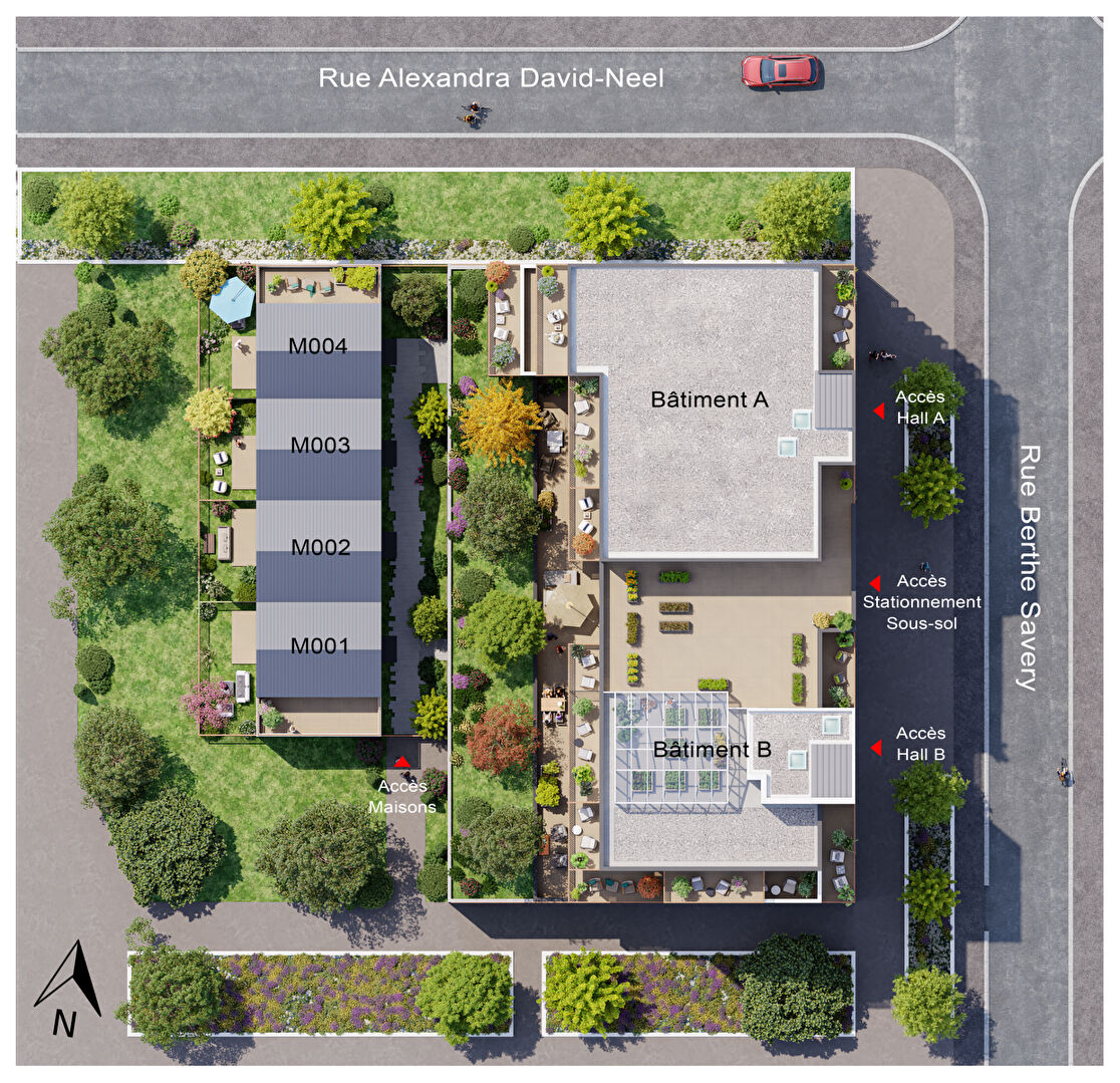 Photo Appartement T4 Rennes - PLAINE DE BAUD image 2/3