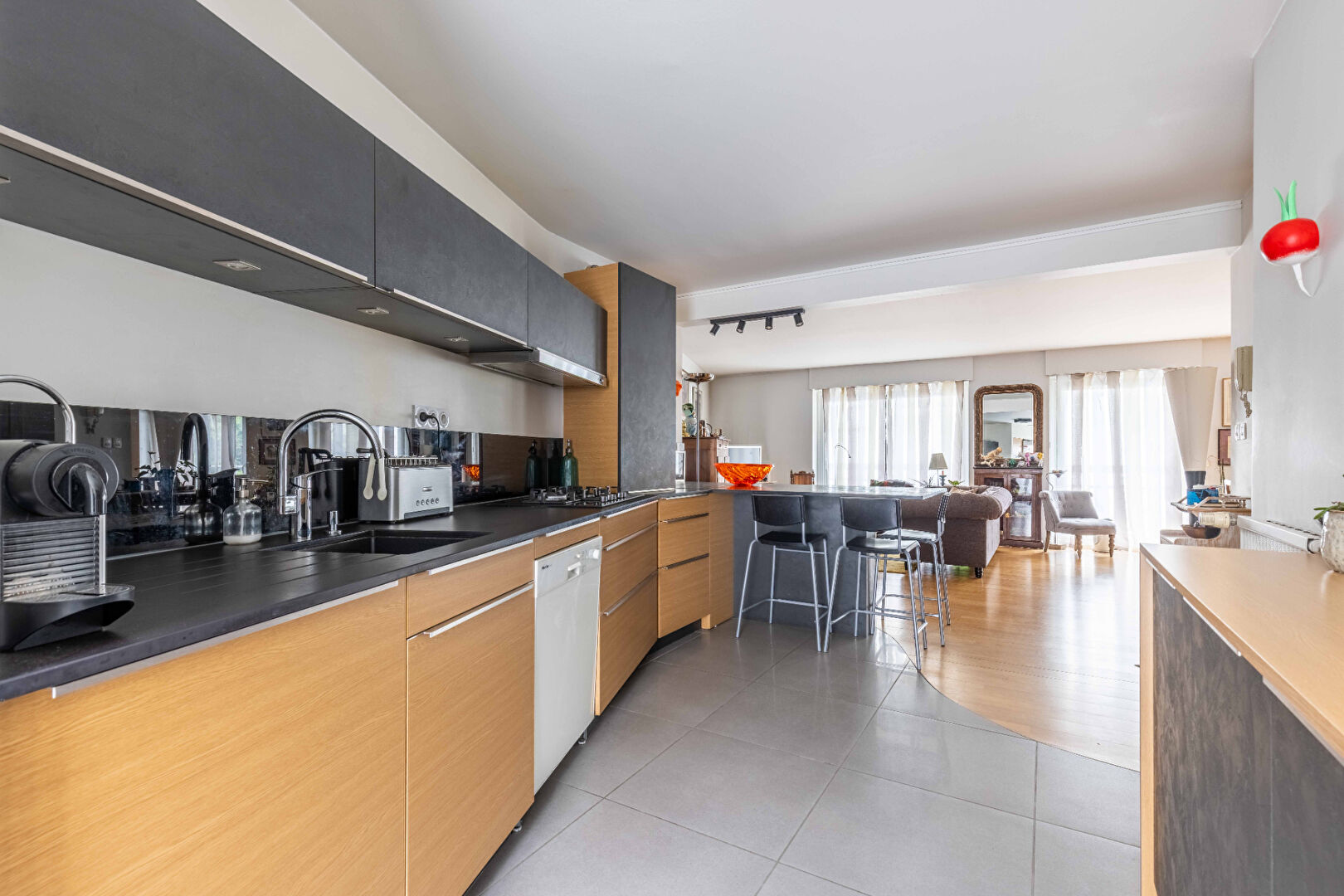 Photo CENTRE VILLE - MAIL FRANÇOIS MITTERRAND - T6 - TRIPLEX DERNIER ÉTAGE  - 167,59 m2 au sol - 140,06 m2 en carrez image 2/6