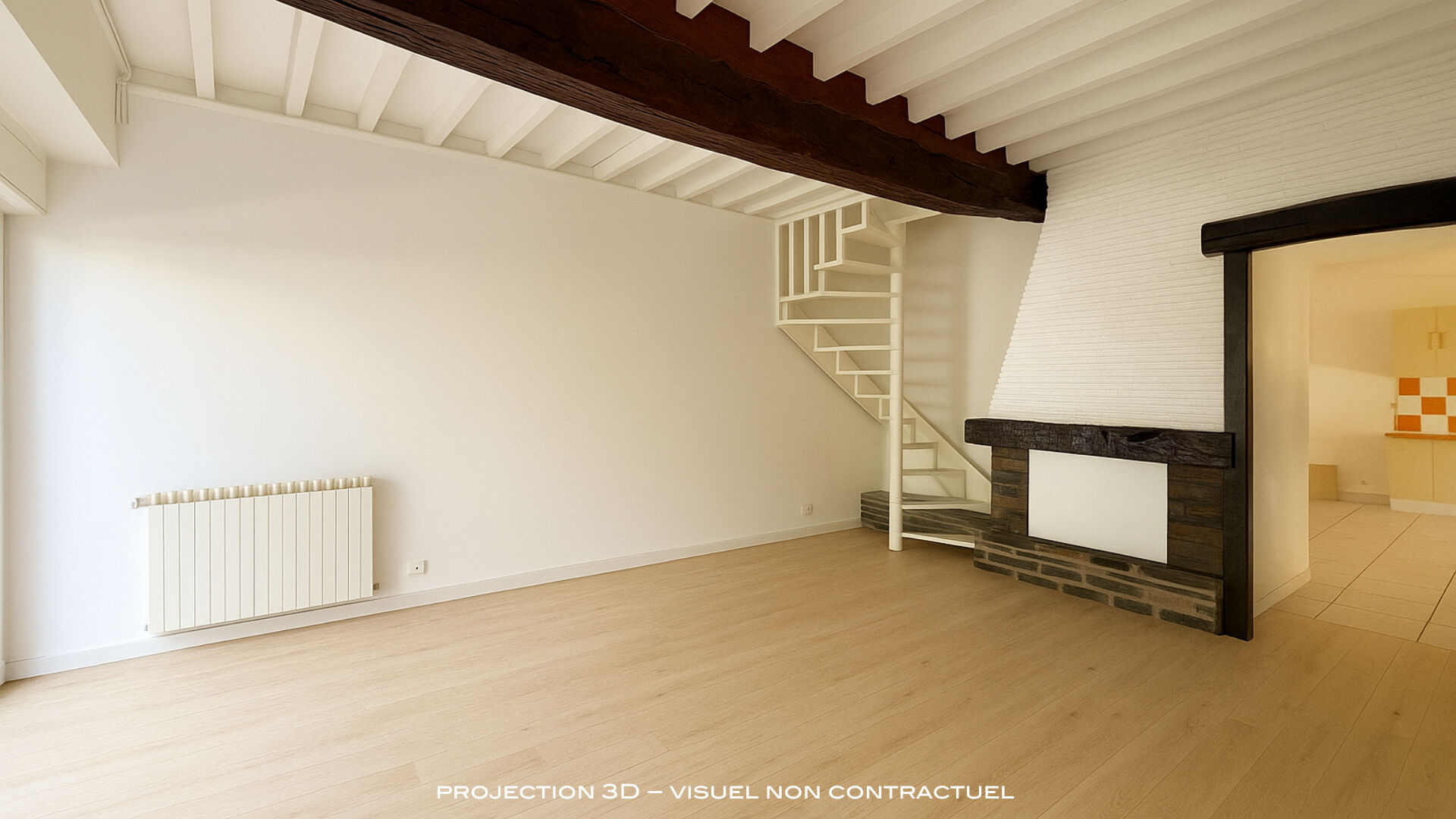 Photo Maison de ville 5 pièces 100m2 -Chartres de Bretagne Centre. image 4/6