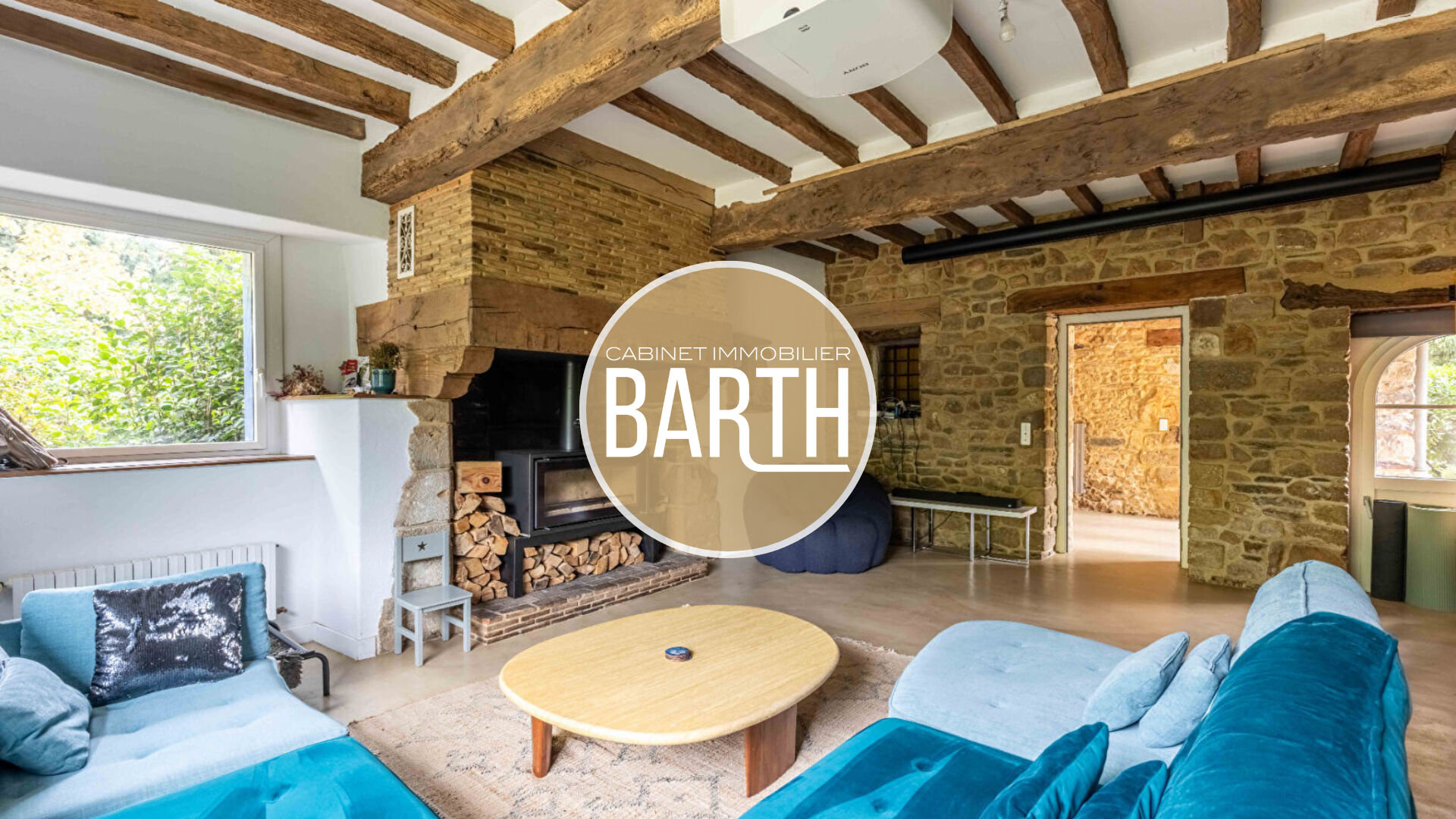 Longère de plain-pied, 5 CH, 209 m2 hab