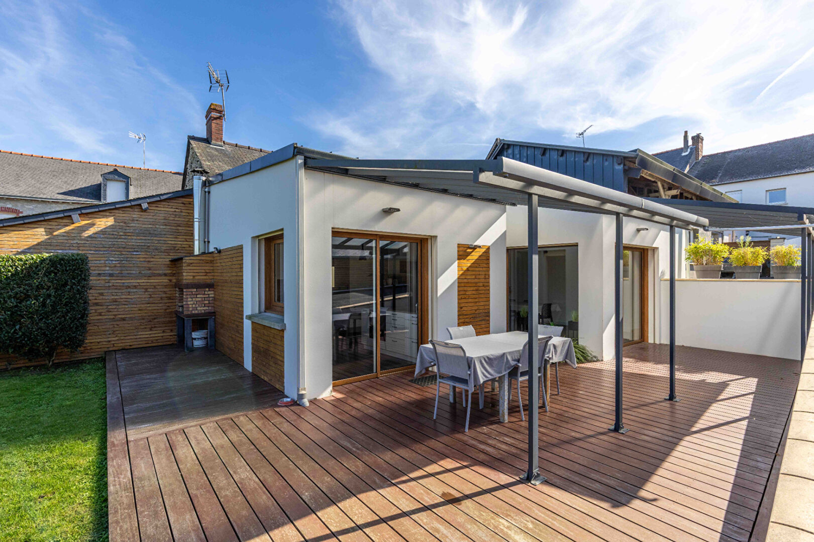 Photo Longère centre-bourg, 5 CH, 185.45 m2, grand garage & carport image 1/6