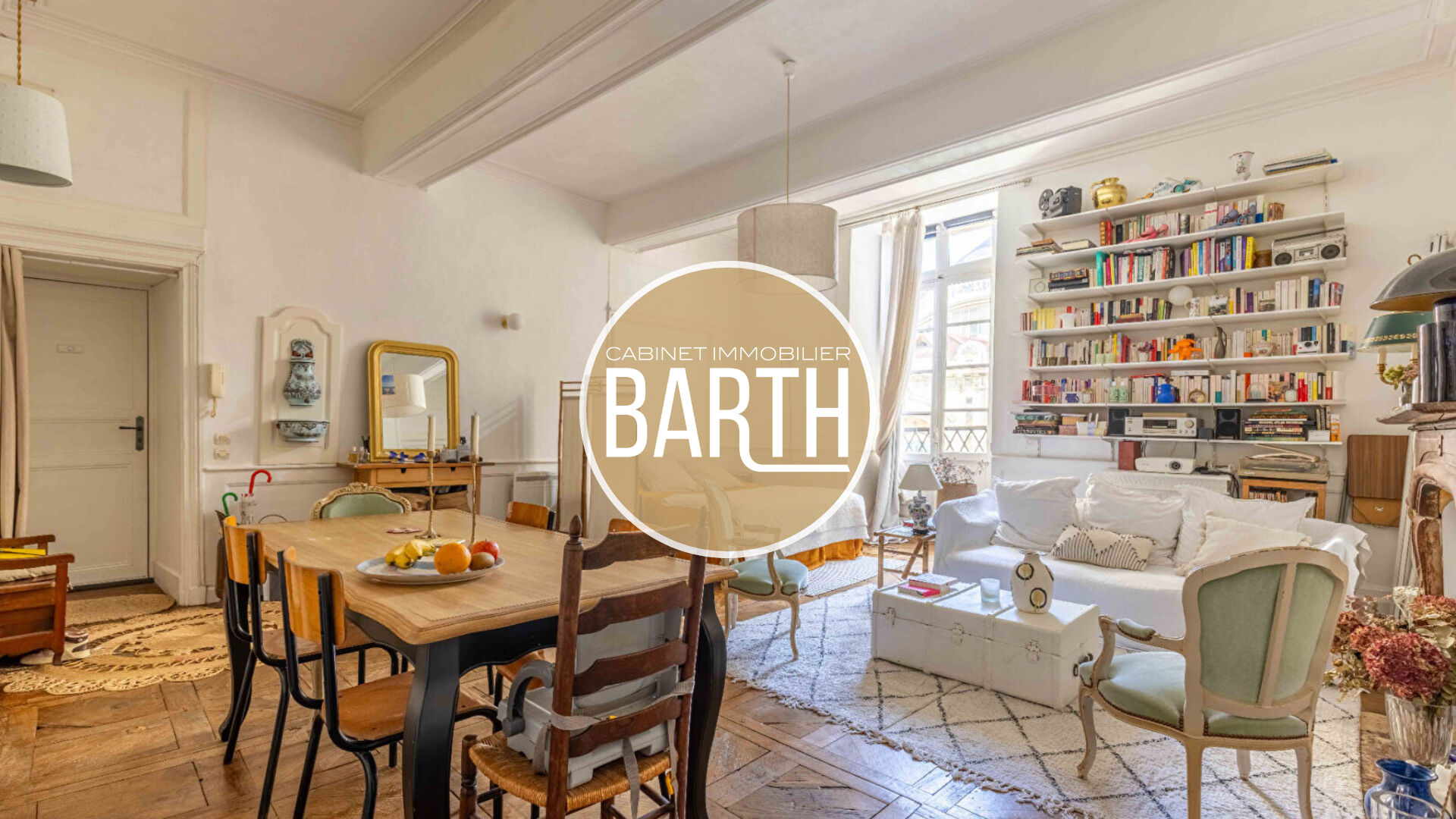 Appartement hyper-centre - grand 2 pièces - 58.38 m2