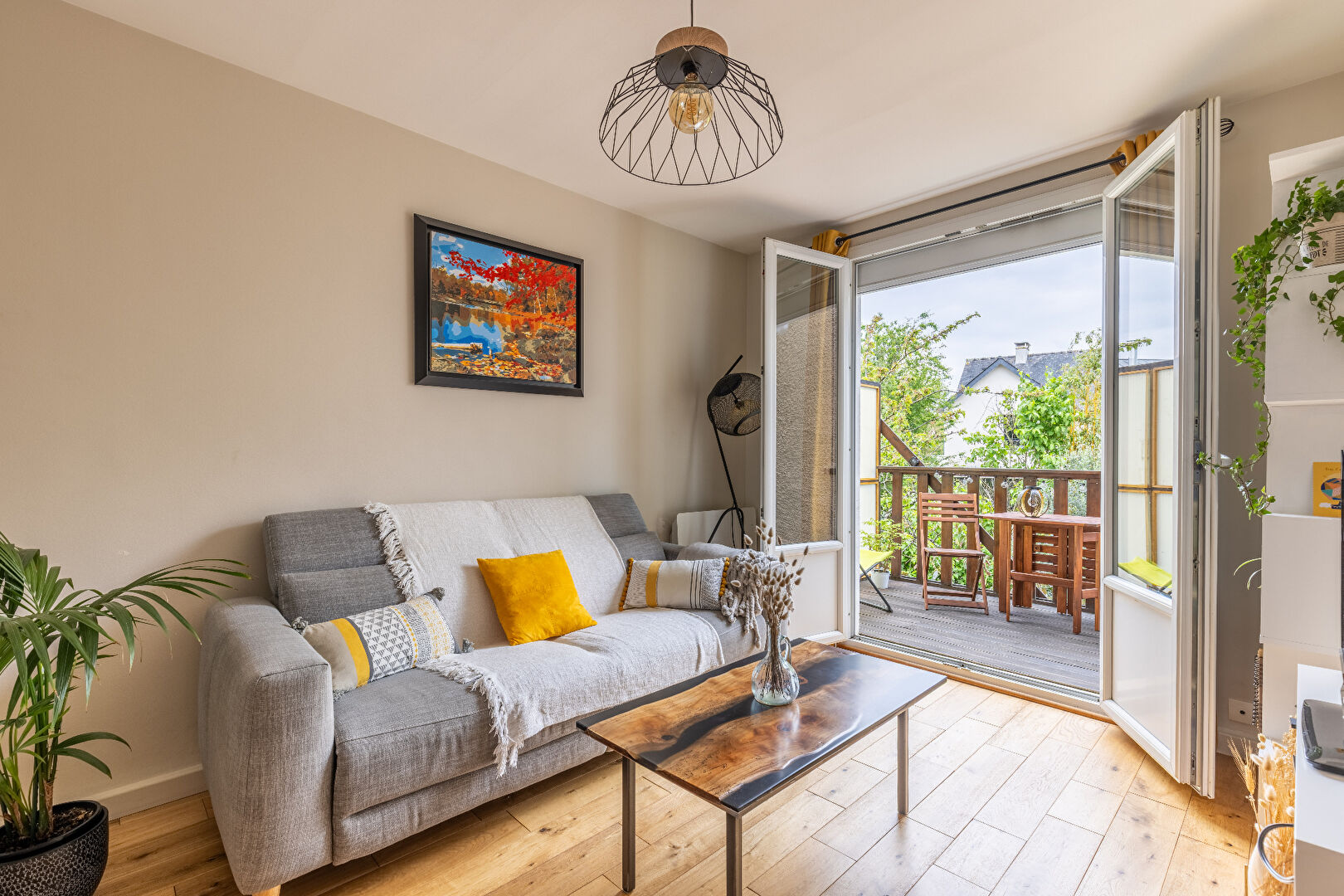 Photo T3 - RENNES - 62m2 - Terrasse et garage fermé image 2/6