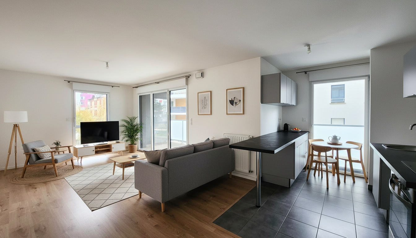 Photo Appartement - T3 - 66.50m² - ALPHONSE GUERIN image 1/4