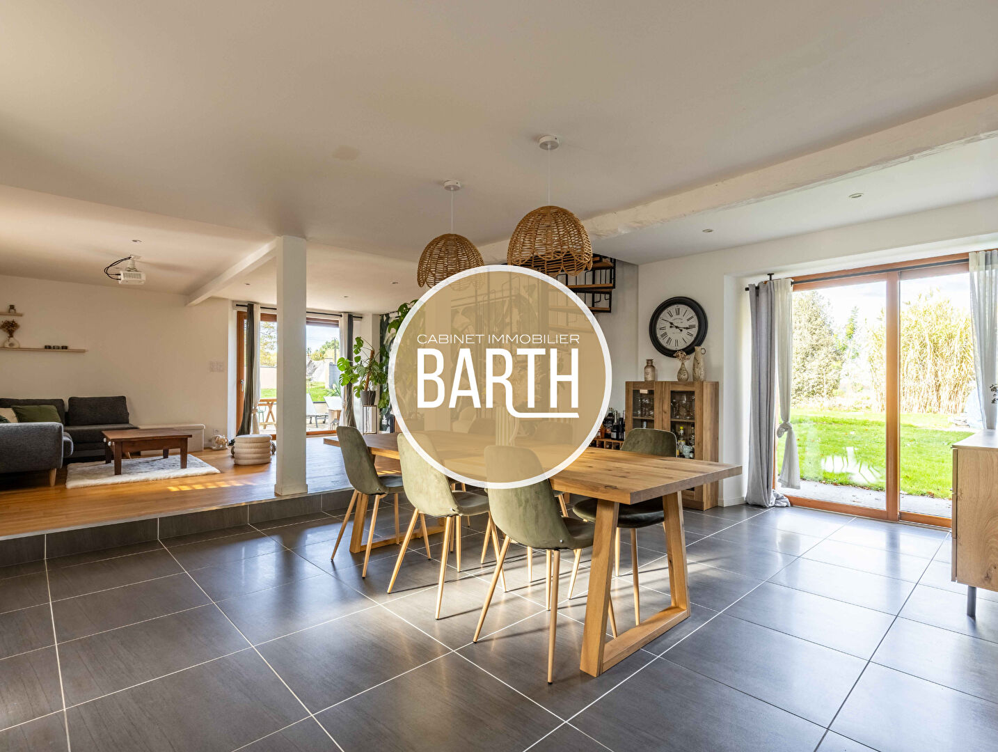 EXCLUSIVITE - LONGERE 130M2 - JARDIN AVEC TERRASSES - SAINT-THURIAL