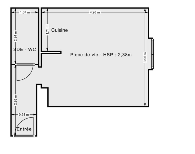 Photo STUDIO 21m2 -PLACE DE CLICHY-PARIS 75018 image 6/6