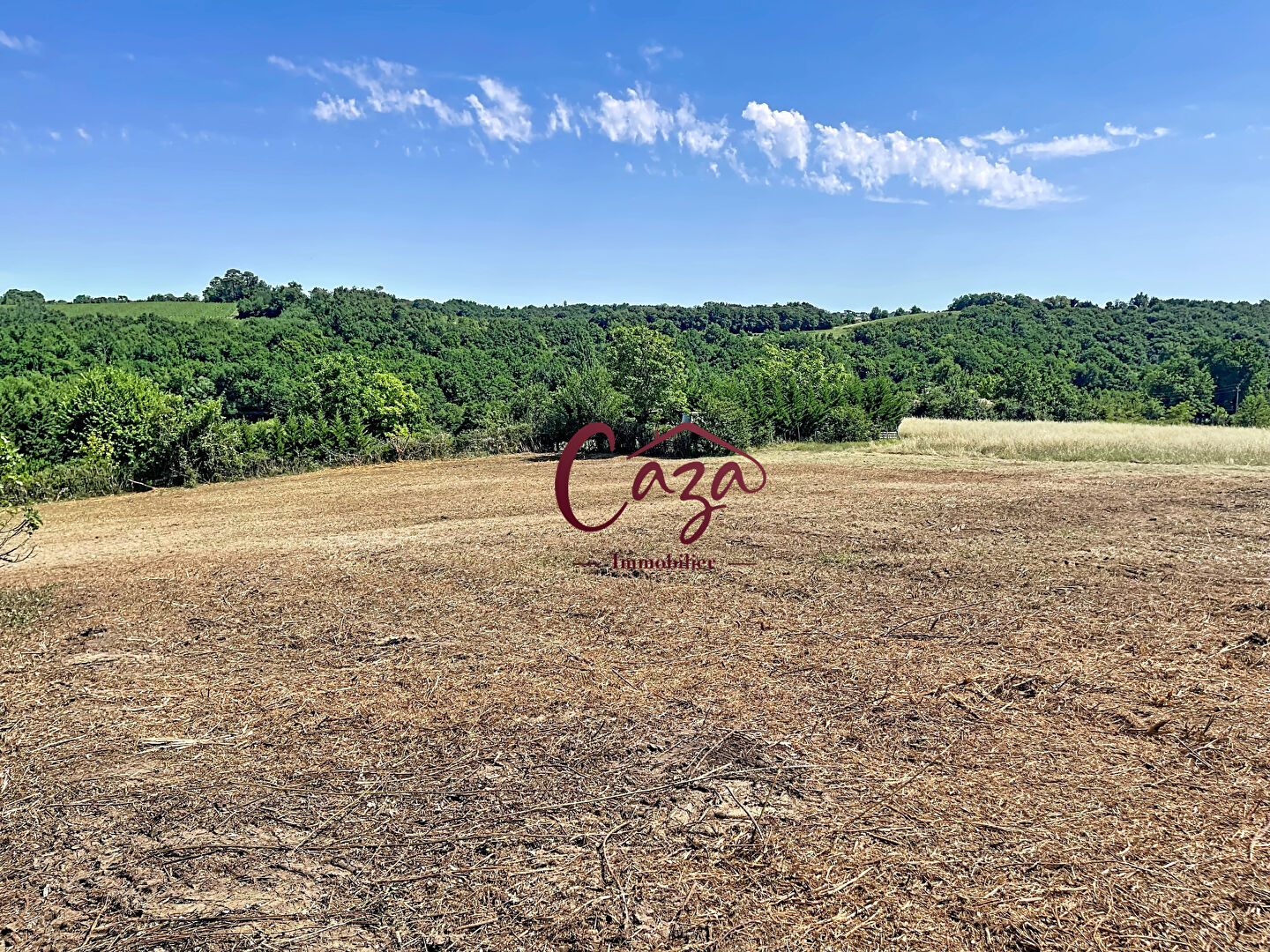 Terrain de 1014 m2 / ST GENES DE LOMBAUD - Vue panoramique