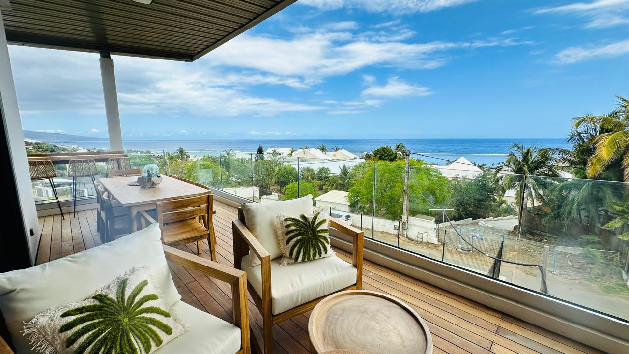 La Saline Les Bains: Magnifique Penthouse T3 avec Terrasse