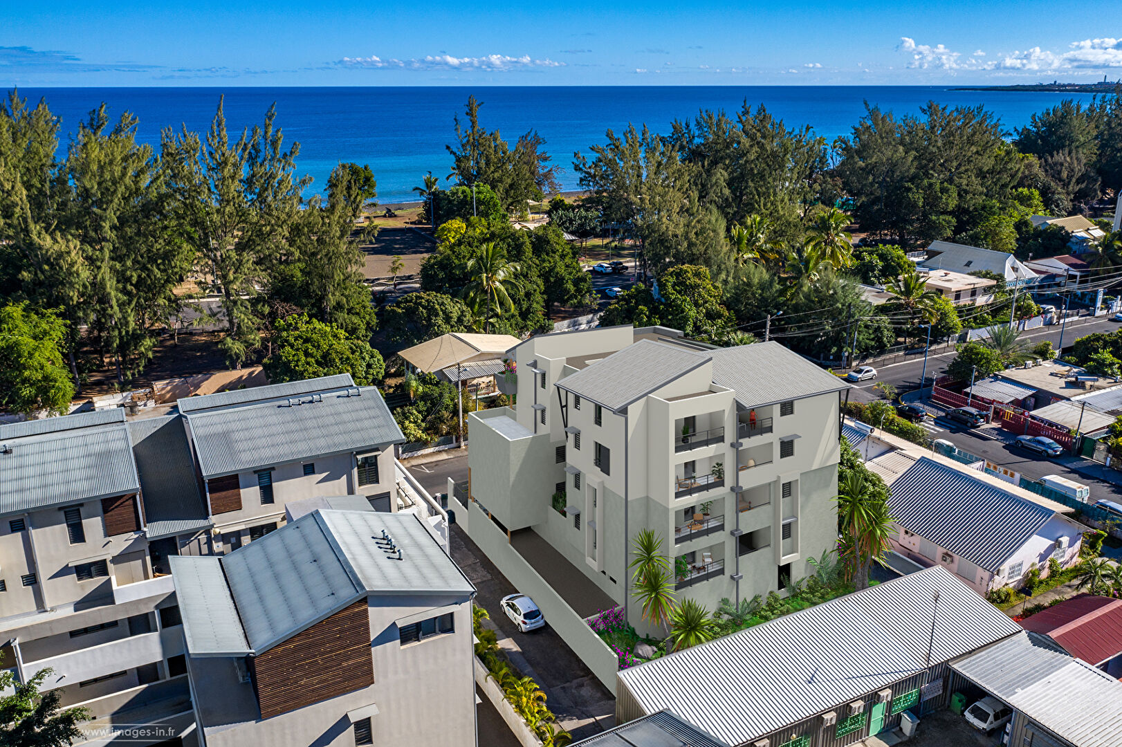 Appartement T3 - Baie de Saint Paul 3 - 60.41 m2