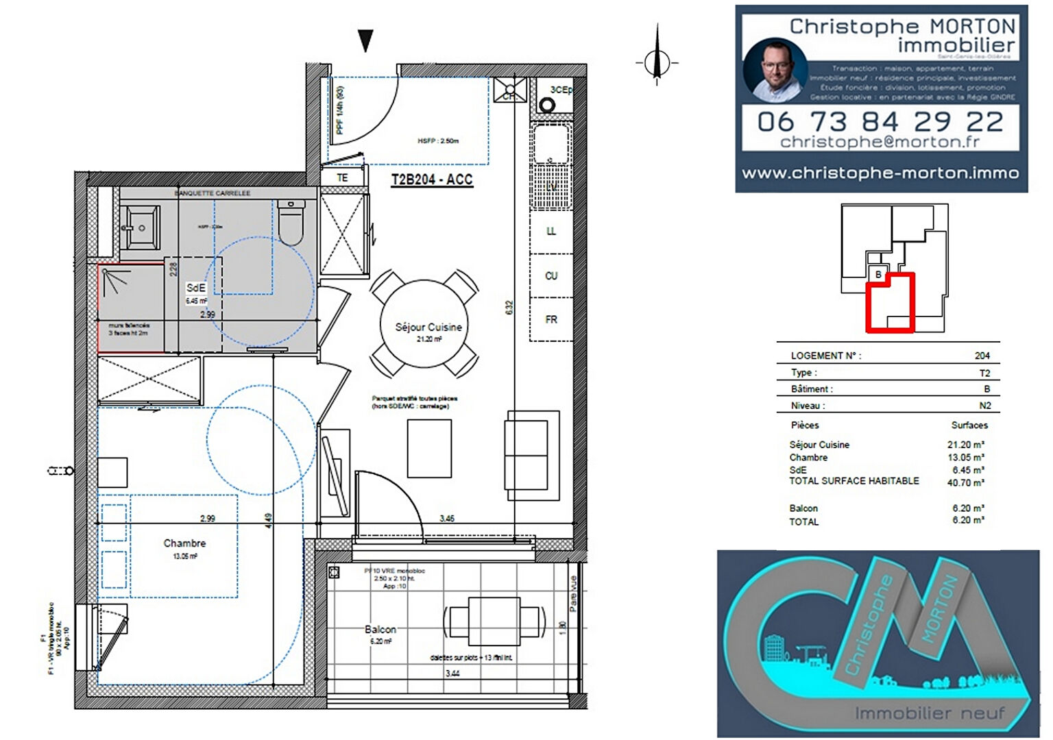 Photo À VENDRE - idéal 1er achat - T2 - 40,7m² - 69290 Craponne image 1/6