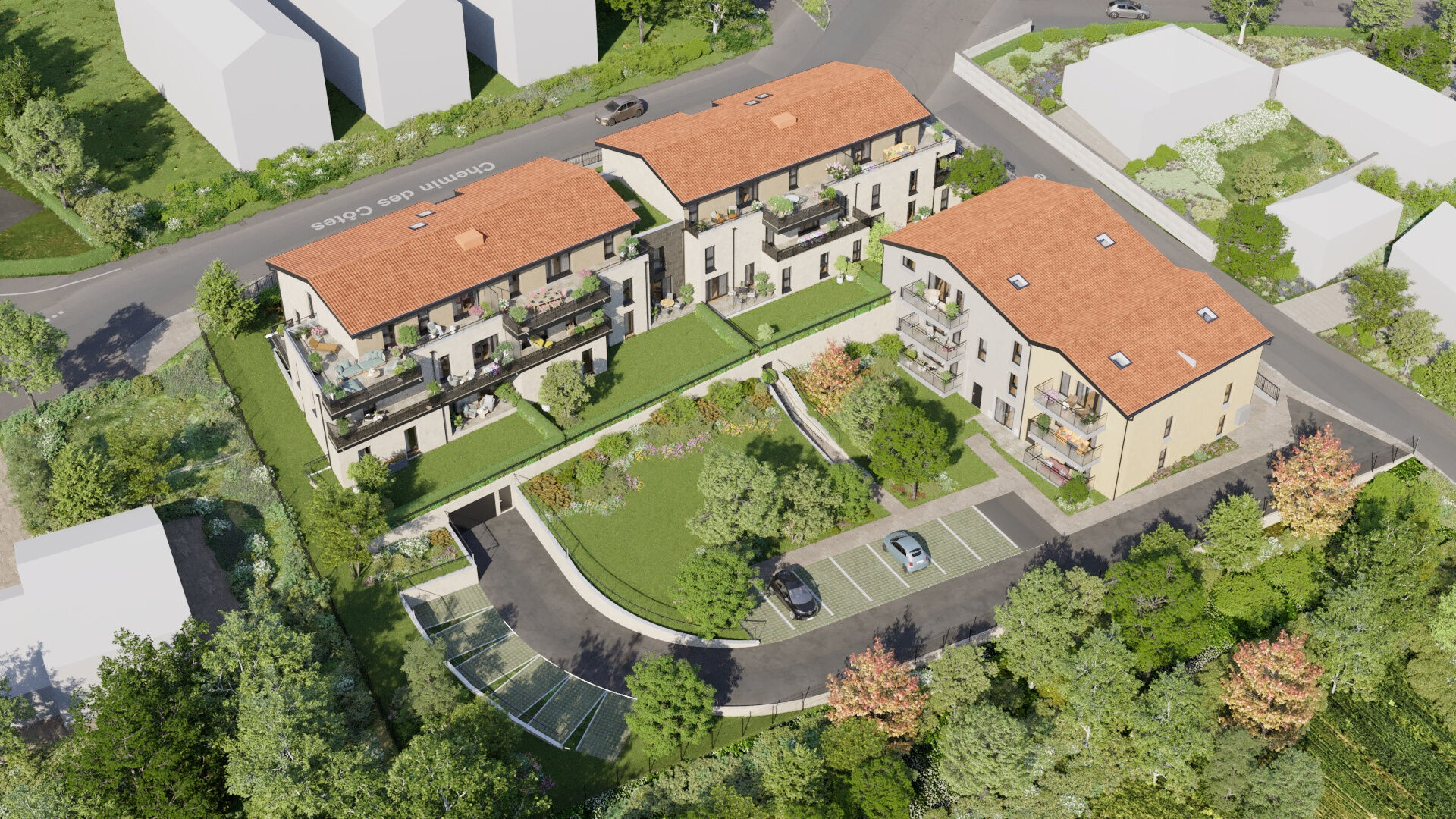 Photo À VENDRE - appartement idéal investissement - T2 - 45,46m² - 69210 Lentilly image 3/6