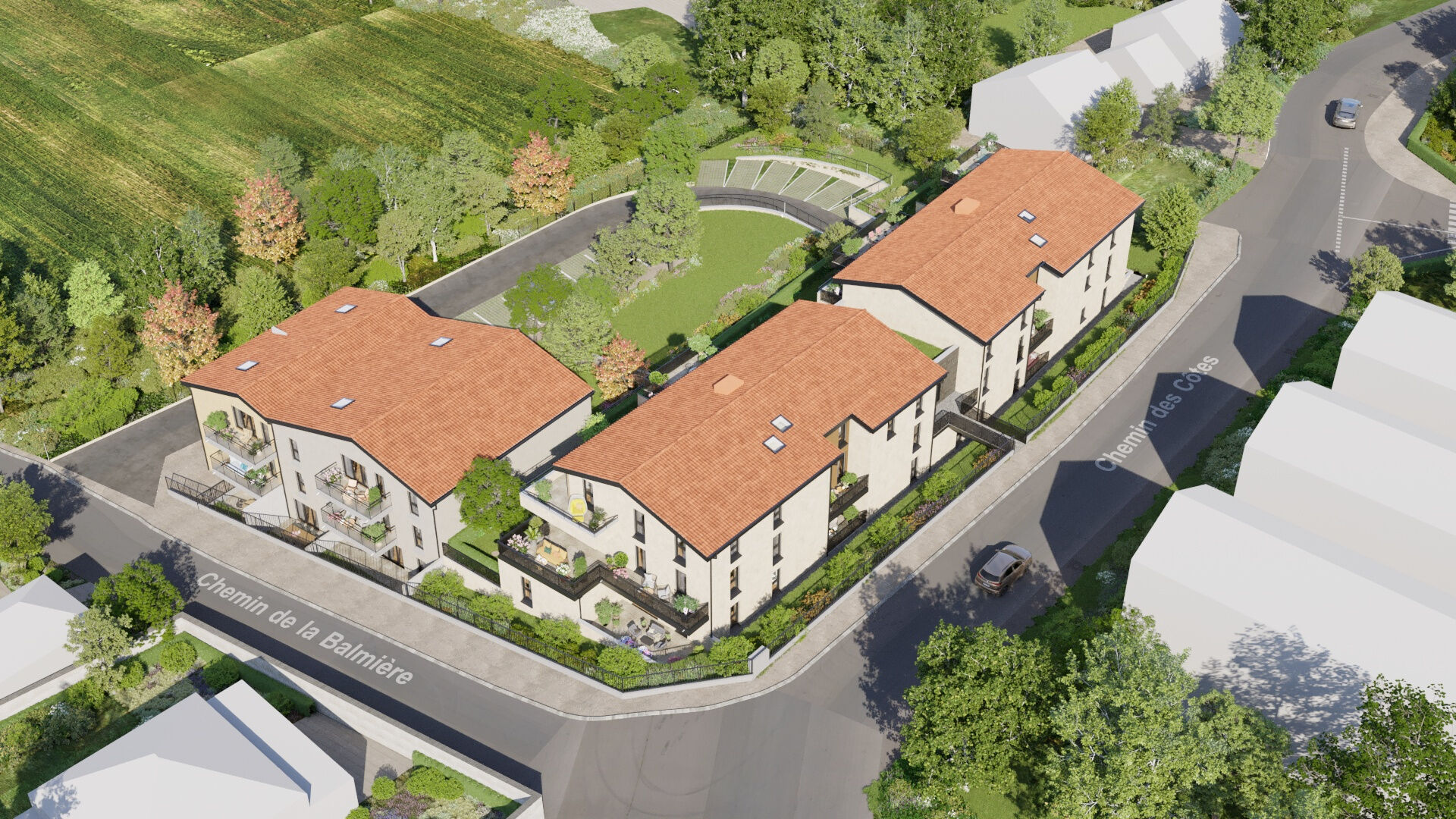 Photo À VENDRE - appartement idéal passage d'une maison à un appartement - T4 - 90,90m² - 69210 Lentilly image 4/6