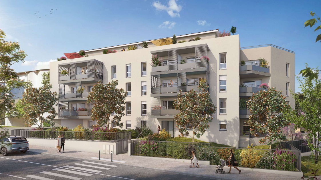 Photo À VENDRE - appartement - T2 - 42,57m² - 69160 Tassin-la-Demi-Lune image 2/6