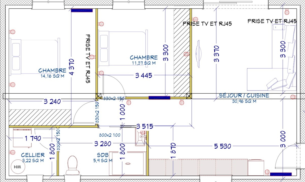 Photo NEUF ? Appartement T3 67m2 20243 Prunelli Di Fiumorbo image 3/3