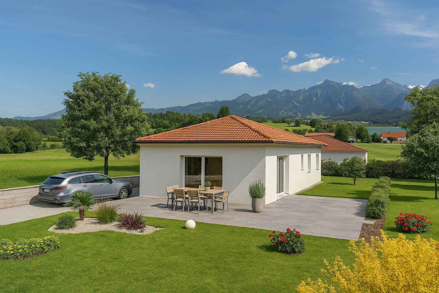 MAISON+ TERRAIN (Parcelle de 735 m²) Ref : 634