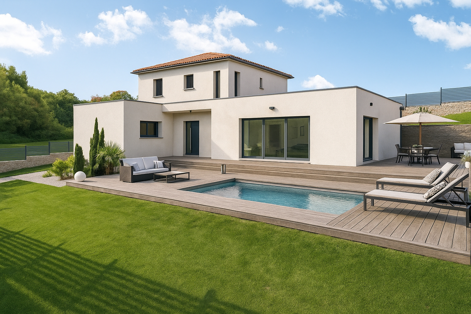 Photo TERRAIN + MAISON (Parcelle de 1824 m²) REF 707 image 1/2