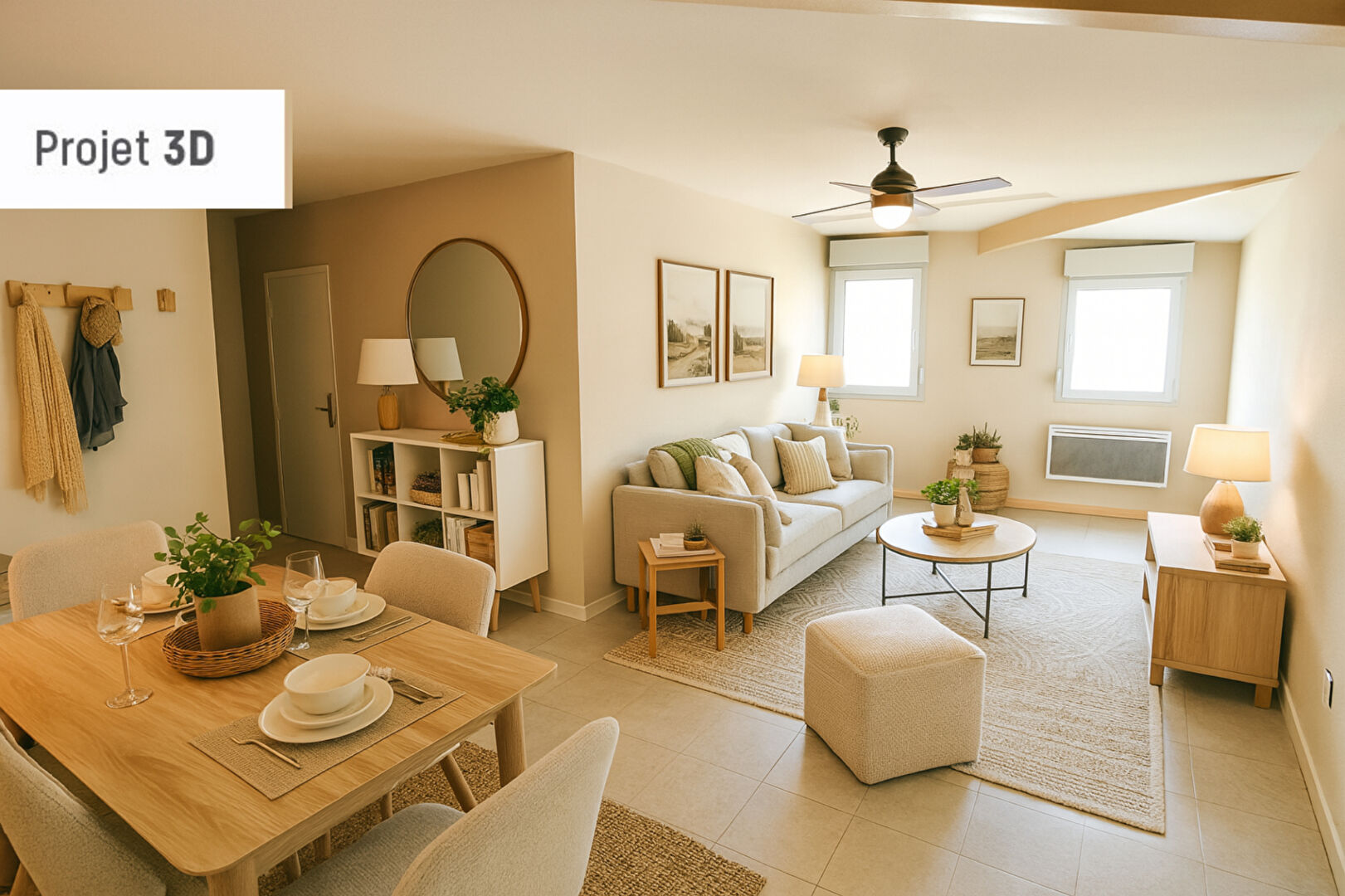 Photo T3 EN HYPER CENTRE AVEC GARAGE image 1/6