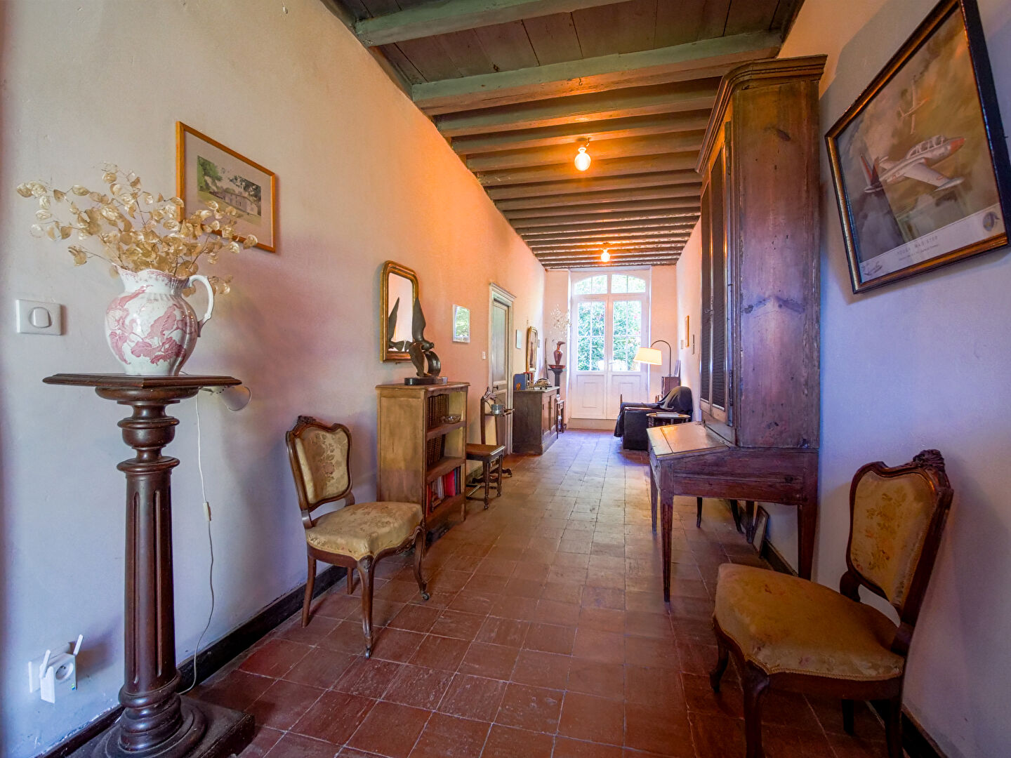 Photo Demeure de charme du XVIII siècle 250 m² habitables + 160 m² de combles ? Hyper-centre de Pissos image 3/6