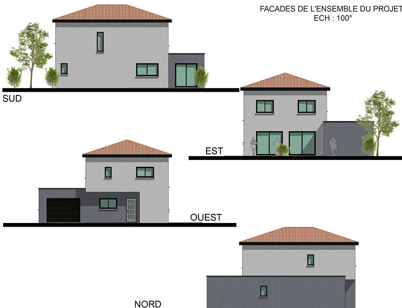 Photo Terrain 455m²  viabilisé à Labastide Saint Sernin image 4/5