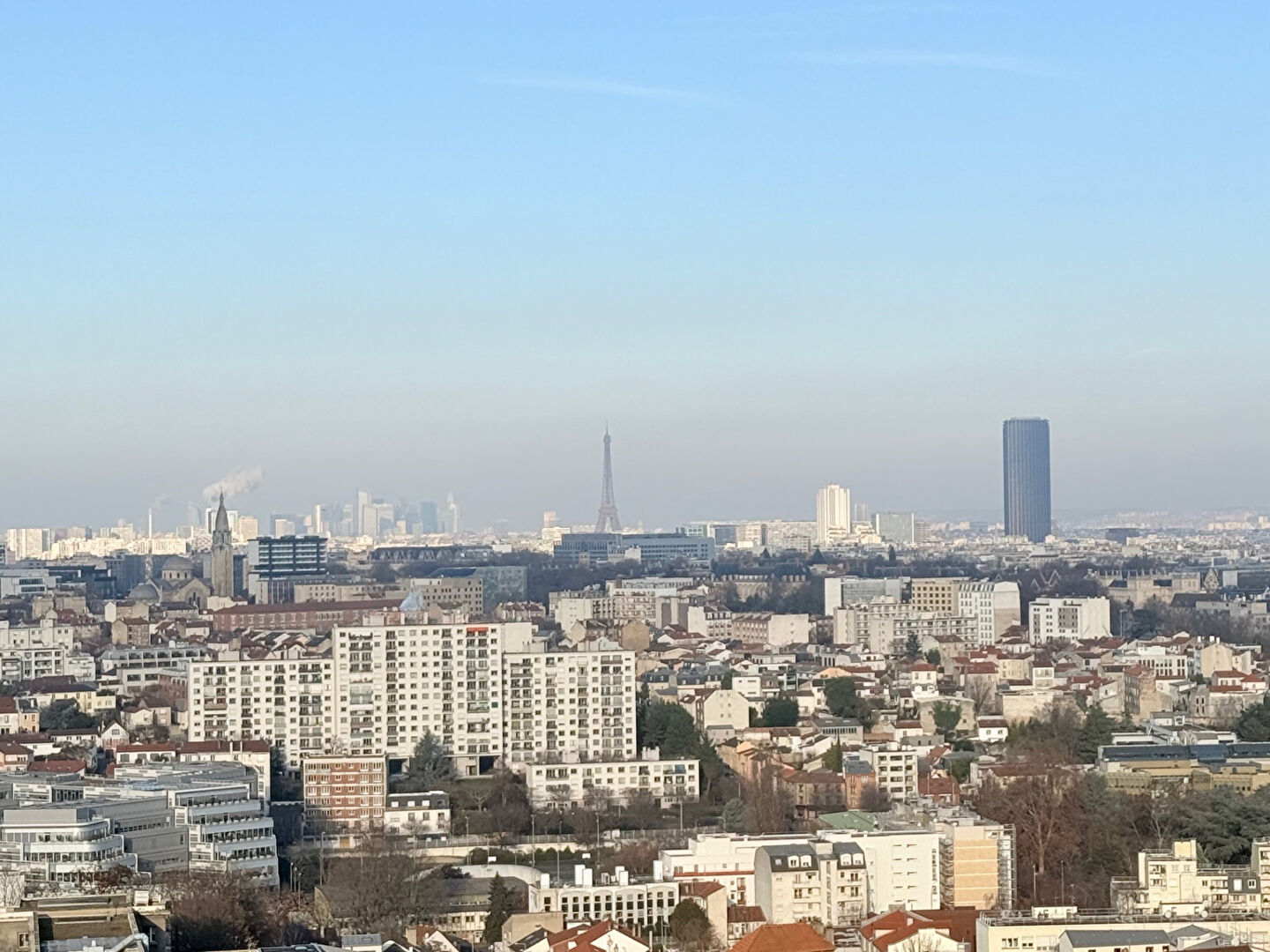 A 2 pas du Metro 14, appartement 3/4 pièces vue panoramique