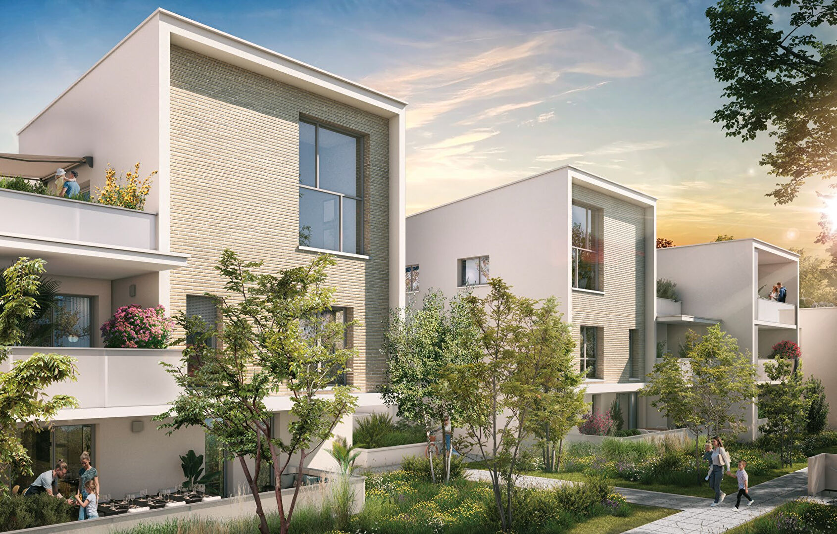Appartement Auzeville Tolosane 3 pièces 67m² + 12m² de Balcon + 2 parking sous-sol !