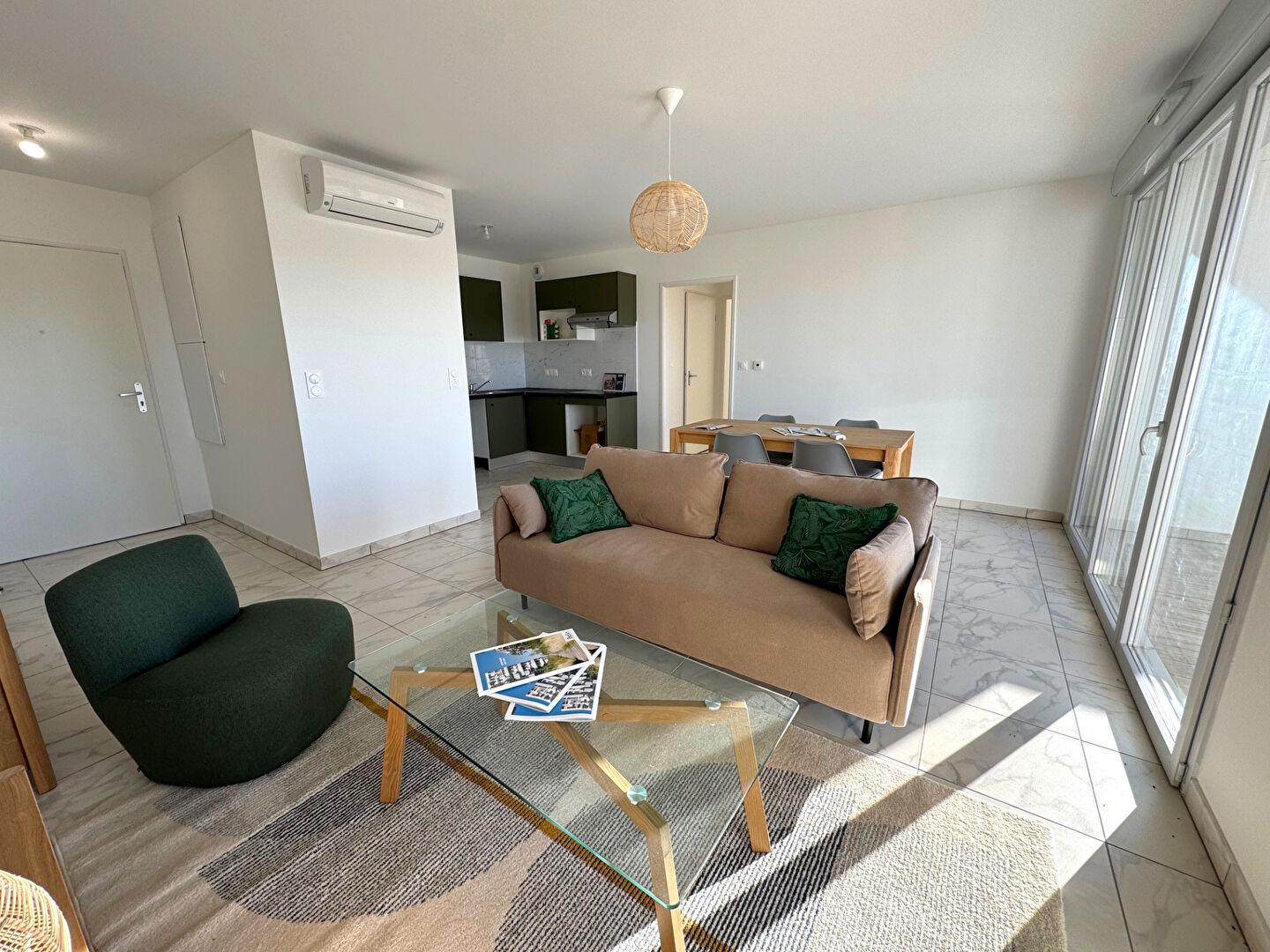 Appartement Auzeville Tolosane 3 pièces 66m² + 12m² de Balcon + 2 parking sous-sol !