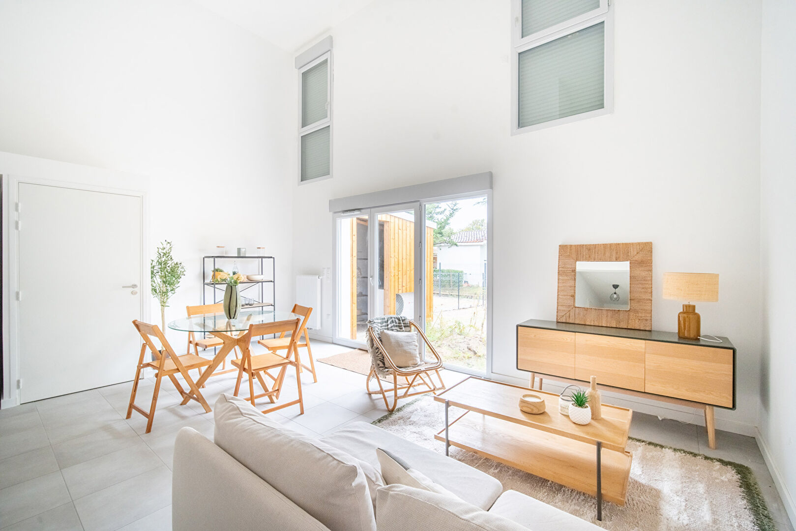 Appartement Messanges 2 pièces 51 m² avec jardin de 32 m²
