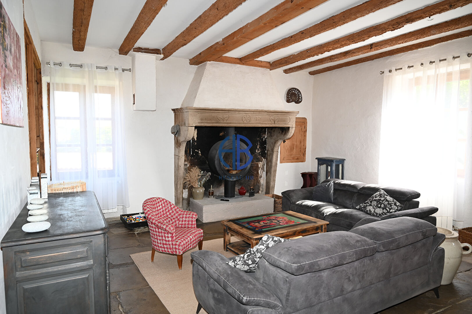 Photo MAISON EN PIERRES ENTIEREMENT RENOVEE - 287m2, 6-7 ch, terrain, piscine image 3/6