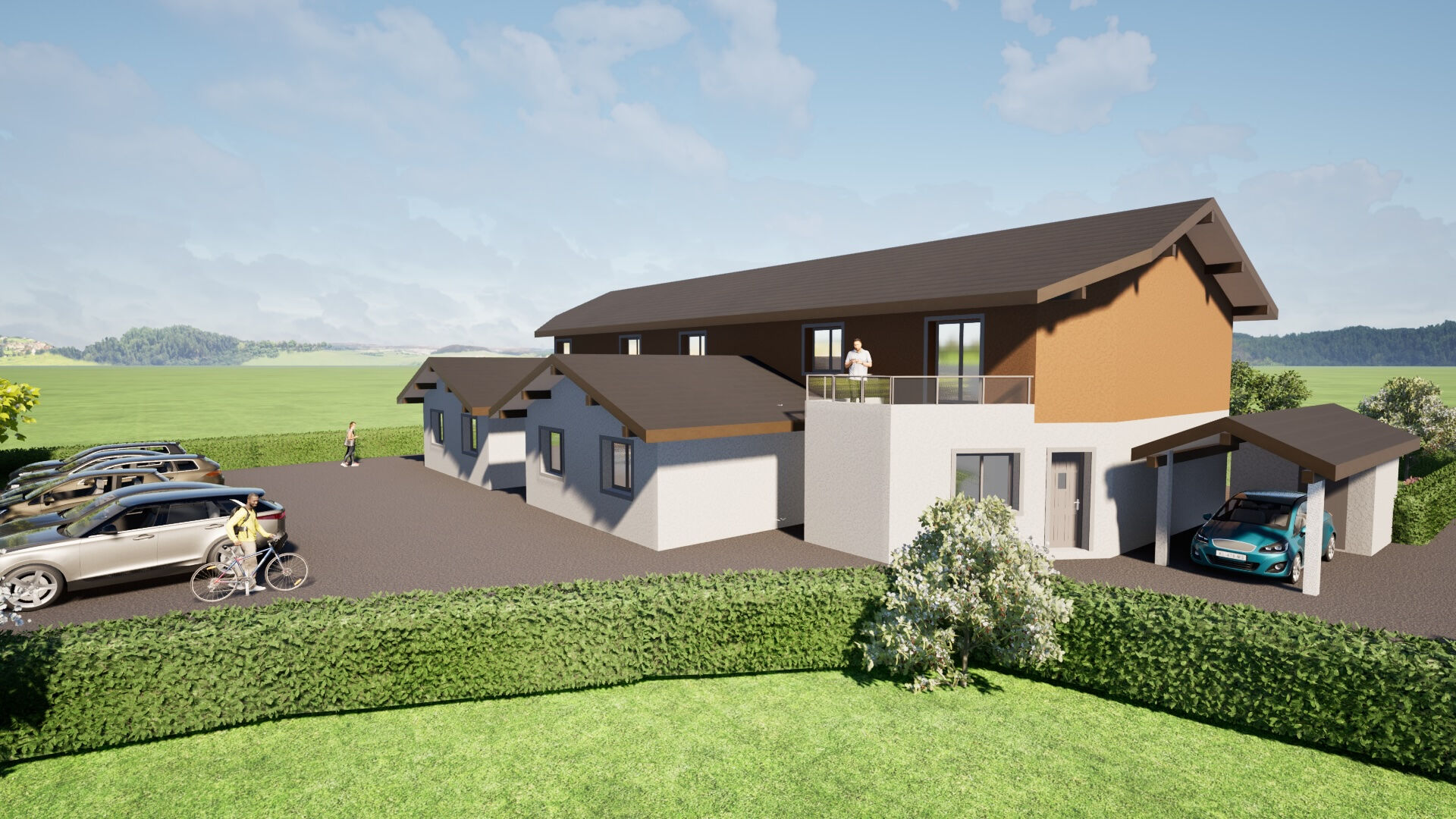 Draillant Villa Jumellée 4 pièces