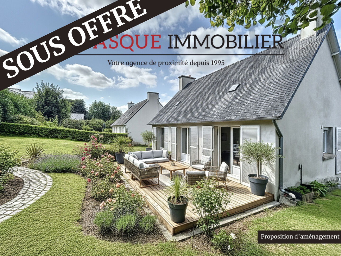 Maison 90 m², 3 chambres LANDERNEAU