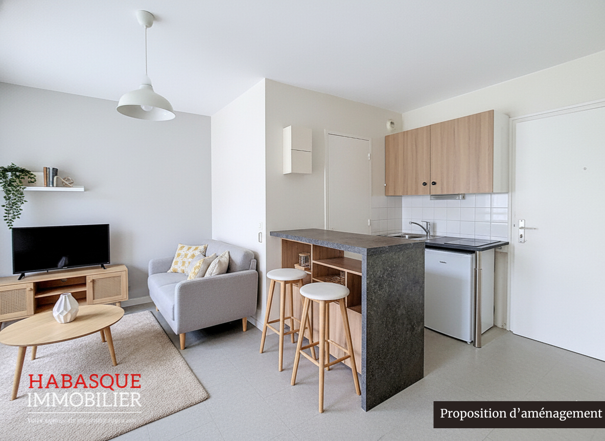 Photo À vendre : Appartement T1 récent à Brest - Idéal investisseur image 5/6