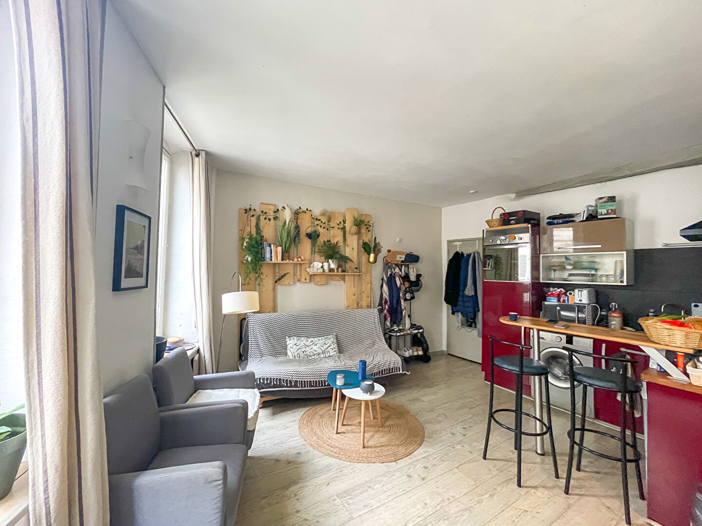 Accueillant T1 Bis 31m² - DPE D - à deux pas du marché