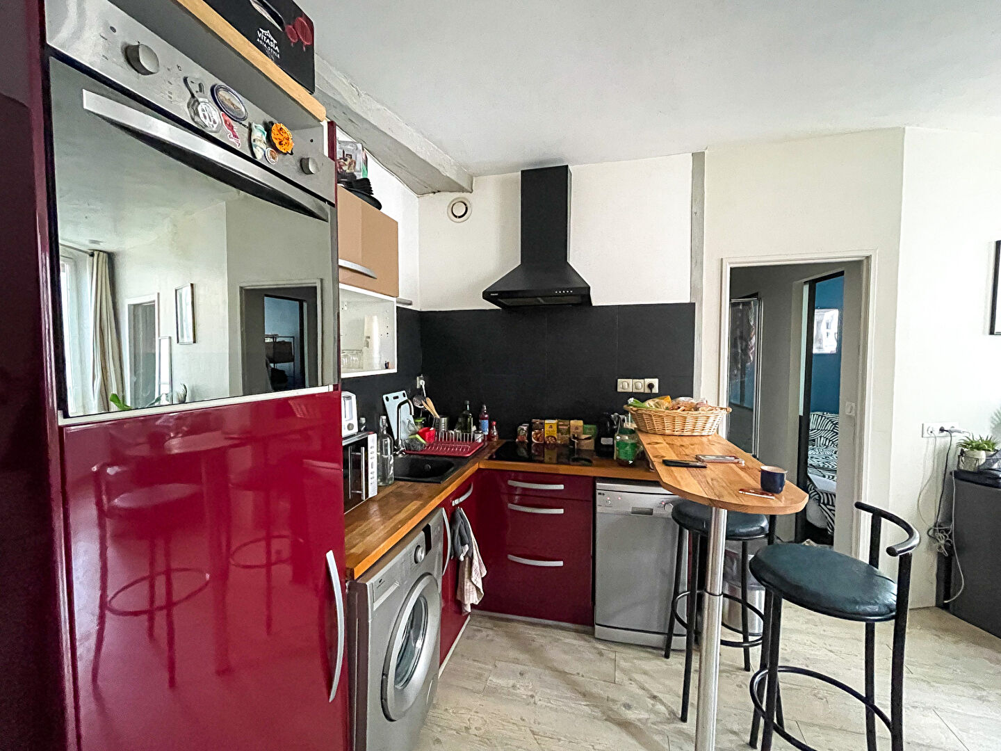 Photo Accueillant T1 Bis 31m² - DPE D - à deux pas du marché image 2/6