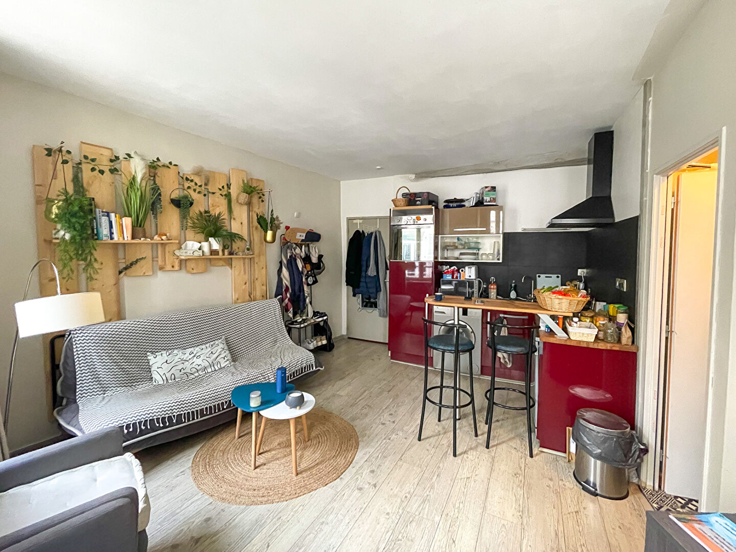 Photo Accueillant T1 Bis 31m² - DPE D - à deux pas du marché image 4/6