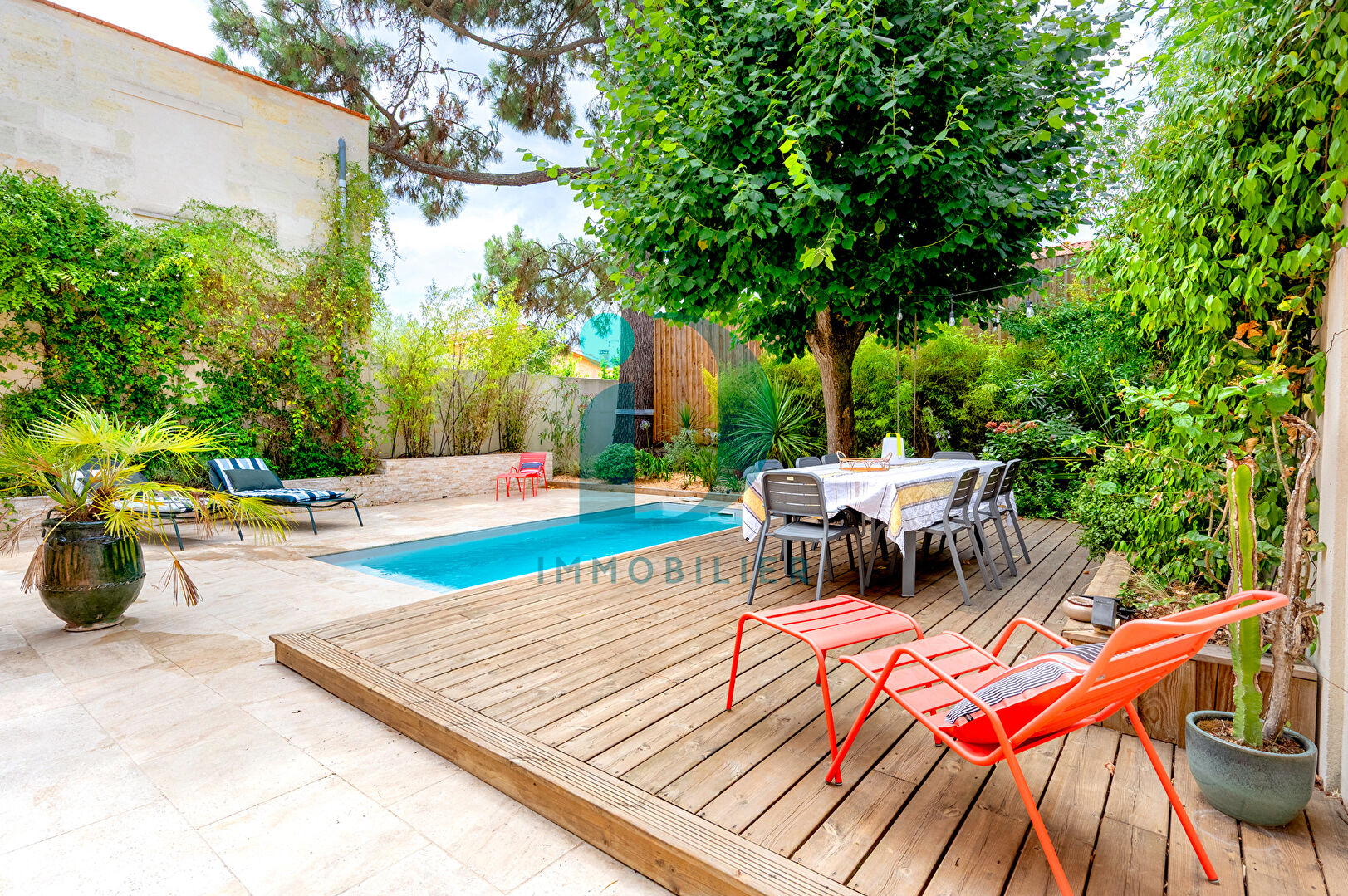 BORDEAUX BEGLES MAISON BOURGEOISE EN PIERRE 