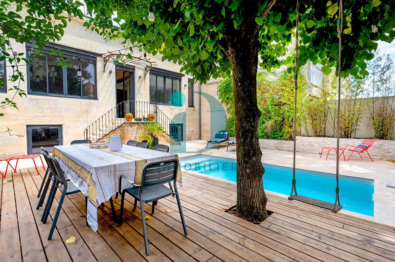 Photo BORDEAUX BEGLES MAISON BOURGEOISE EN PIERRE 