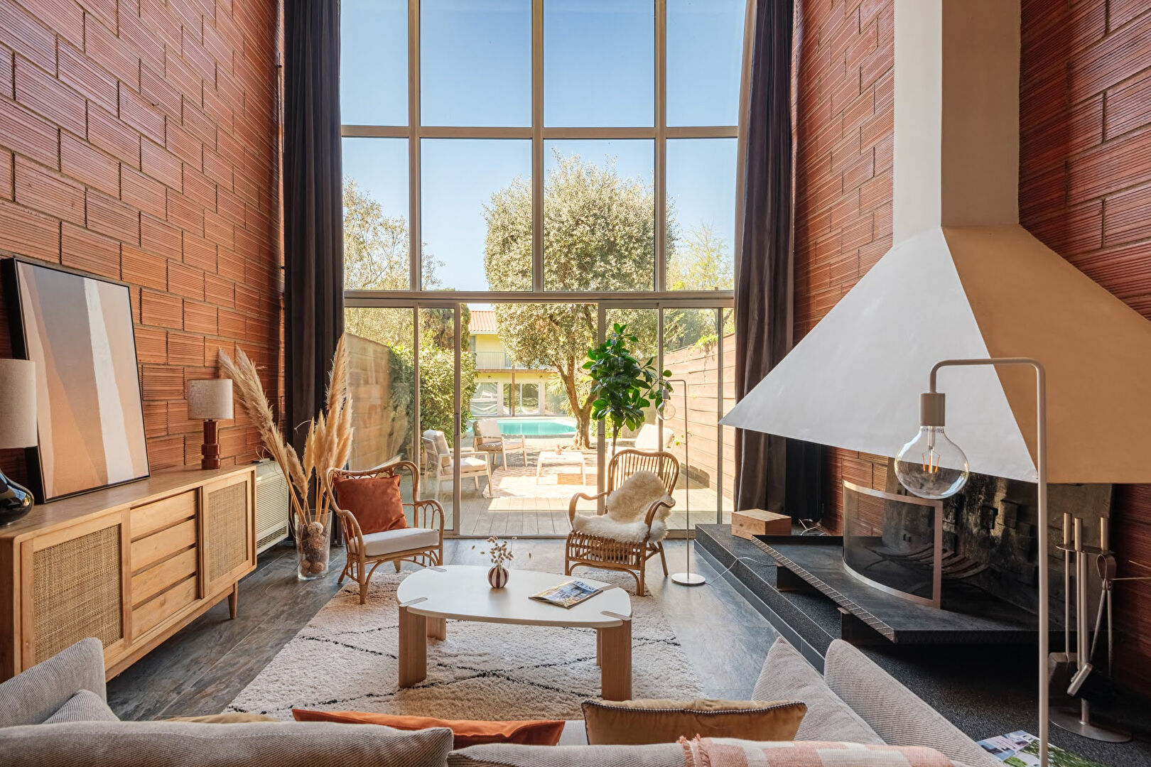 BORDEAUX  CAUDERAN BEL AIR MAISON D'ARCHITECTE  JARDIN PISCINE DEPENDANCE