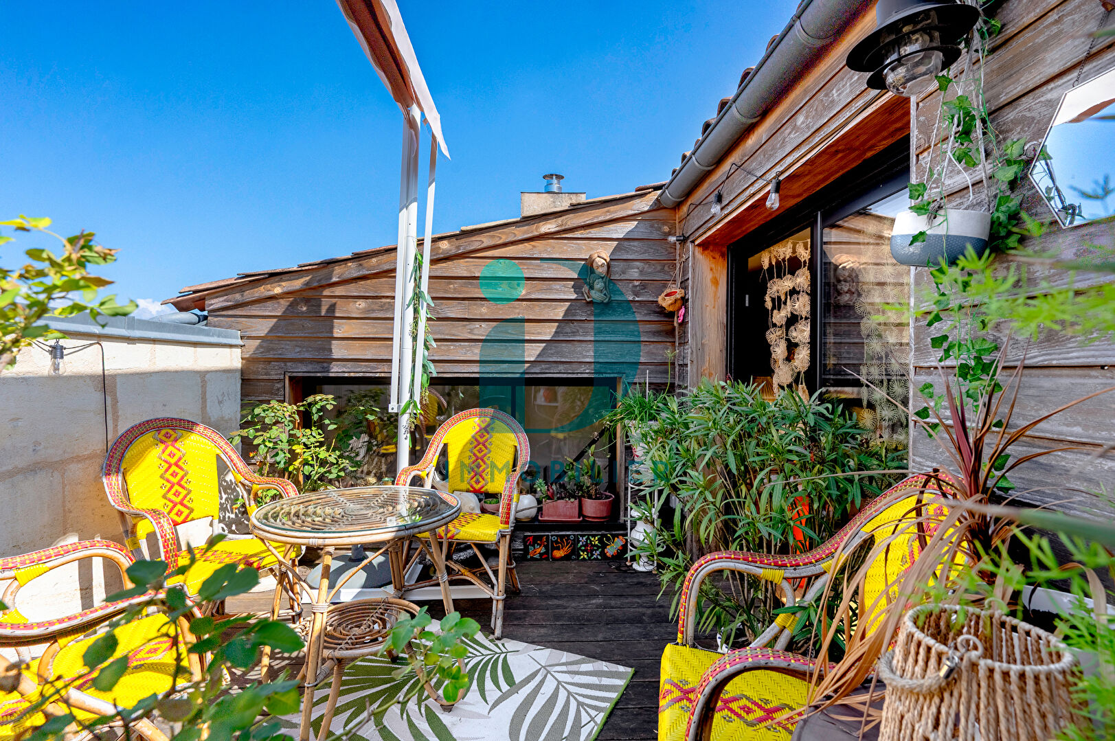 Photo BORDEAUX SAINT SEURIN DUPLEX 113 M2 (dont 80 m2 Carrez) terrasse image 2/6