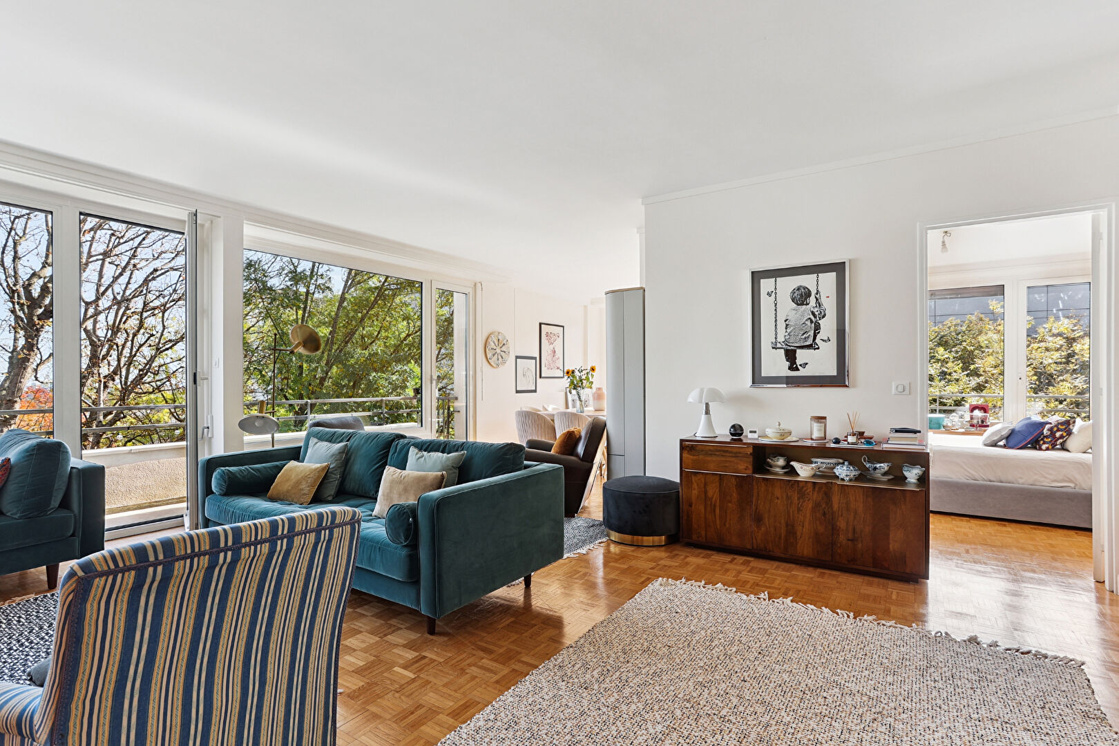 Photo SAINT CLOUD APPARTEMENT D'EXCEPTION 123 M2 ROOFTOP VUE SUR LA TOUR EIFFEL  PARKING  ASCENSEUR image 4/6