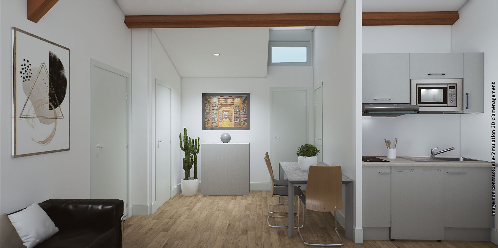 Photo HYPERCENTRE TOULOUSE  T3 quartier des Chalets image 4/6